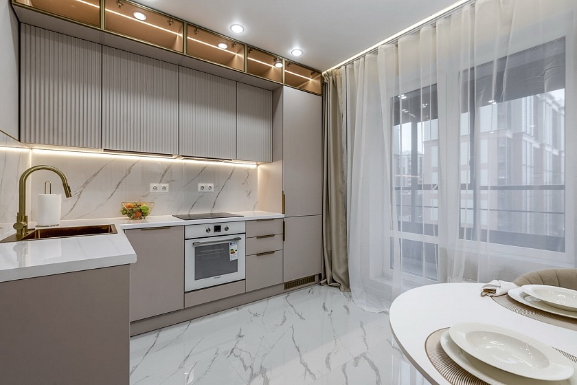 Угловая кухня "Шеста"